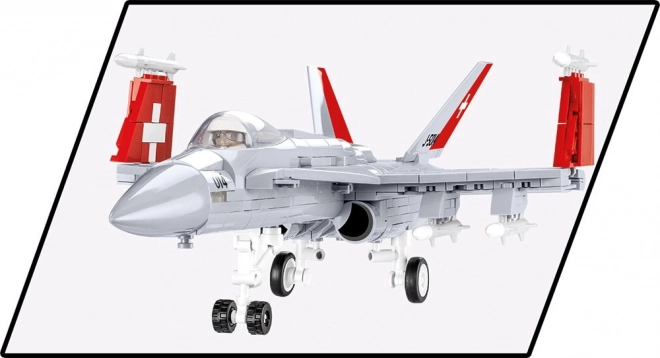 f/a-18c hornet svájci légierő repülőgépmodell - 1:48 méretarány, 540 darab