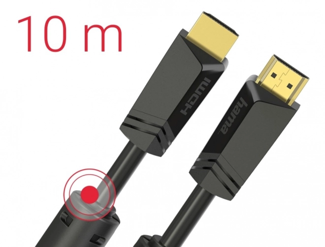 Hdmi kábel 4k, 10m, aranyozott csatlakozókkal