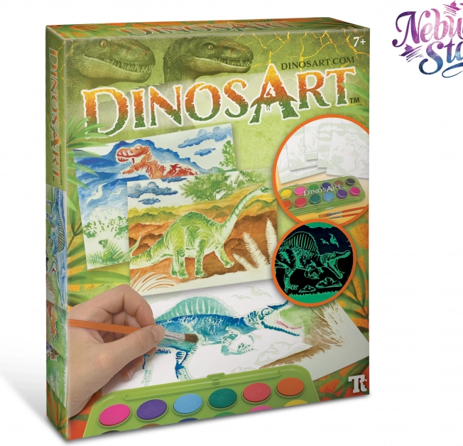 DinosArt varázslatos akvarell készlet gyerekeknek
