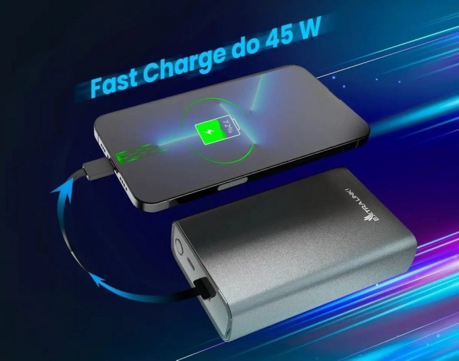 Extralink power bank 20000 mAh 45W gyorstöltéssel