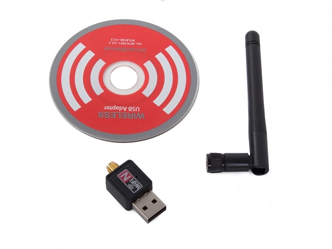 Wi-Fi-hálózati kártya 600Mbps USB adapter antennával