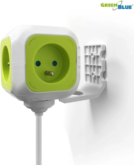 MagicCube hosszabbító elosztó USB-vel, 4 aljzat, 1,4m