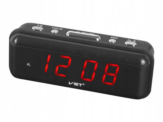 Elektronikus digitális ébresztőóra LED kijelzővel
