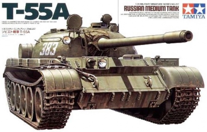 Szovjet T-55A tank