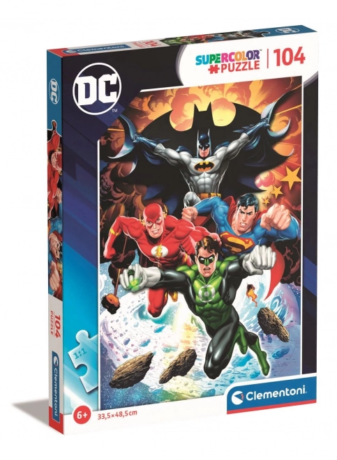 Dc Comics szuper színes puzzle 104 darabos