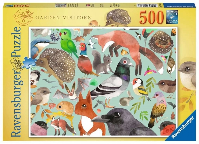 Ravensburger kerti látogatók puzzle 500 darabos