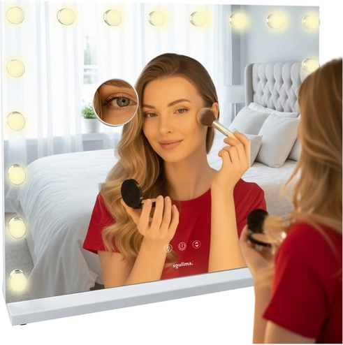 Hollywoodi LED világítás hibátlan sminkhez