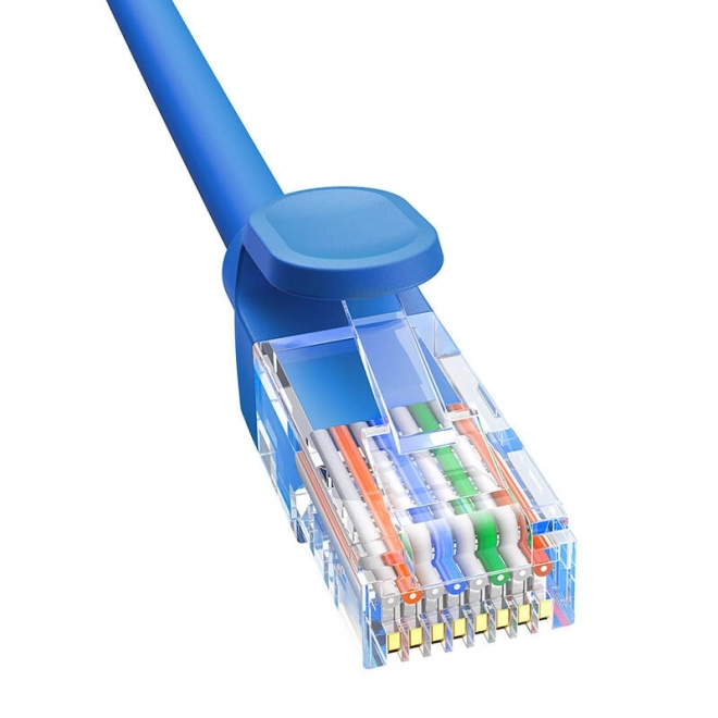 Baseus kerek Ethernet kábel RJ45 Cat.6 2m kék