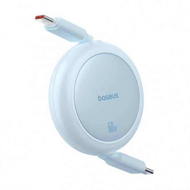 Baseus usb-c-re usb-c 60w mini kábel 1 m kék