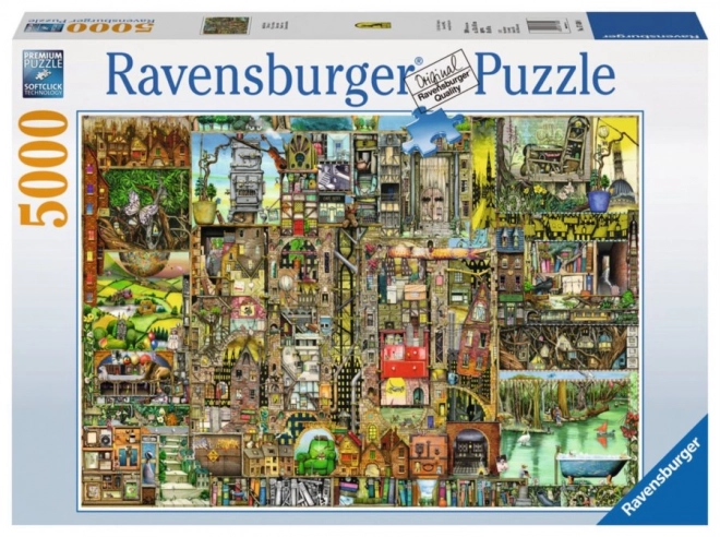 Ravensburger bizarr város puzzle 5000 darabos