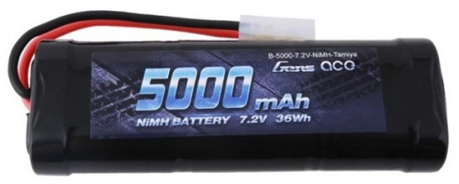 Akkumulátor 5000mAh 7,2V NiMH Tamiya csatlakozóval