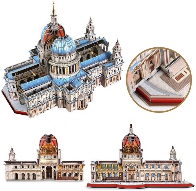 Szent Pál-katedrális 3D puzzle - 643 darab