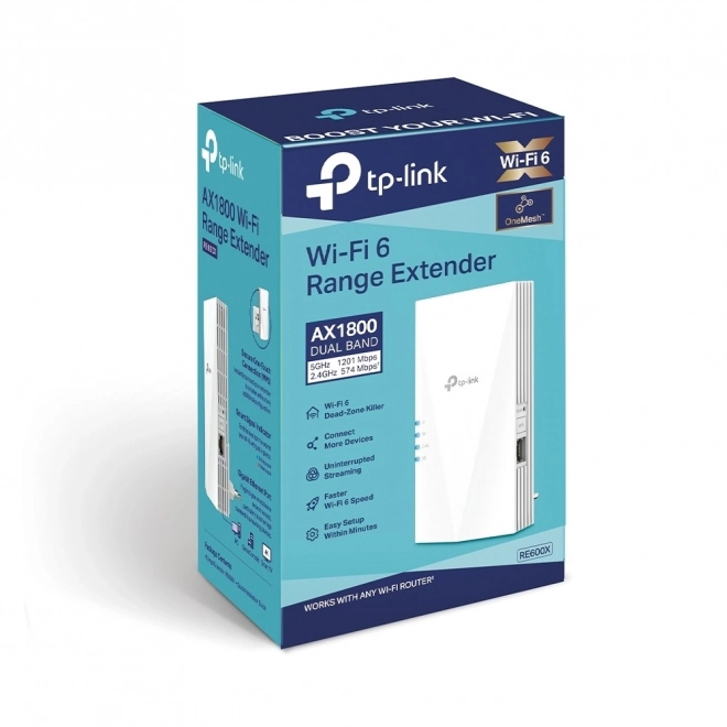 Wifi jelismétlő Re600x AX1800