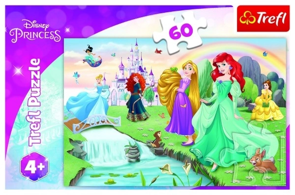 Disney hercegnők puzzle 60 darabos