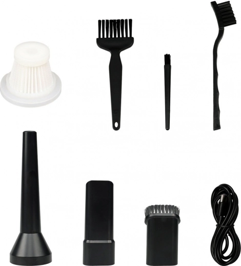 Gazdag tartozékkészlet és HEPA szűrők