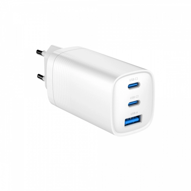 65 W-os Fehér PowerDelivery Gyors Töltő GaN Technológiával