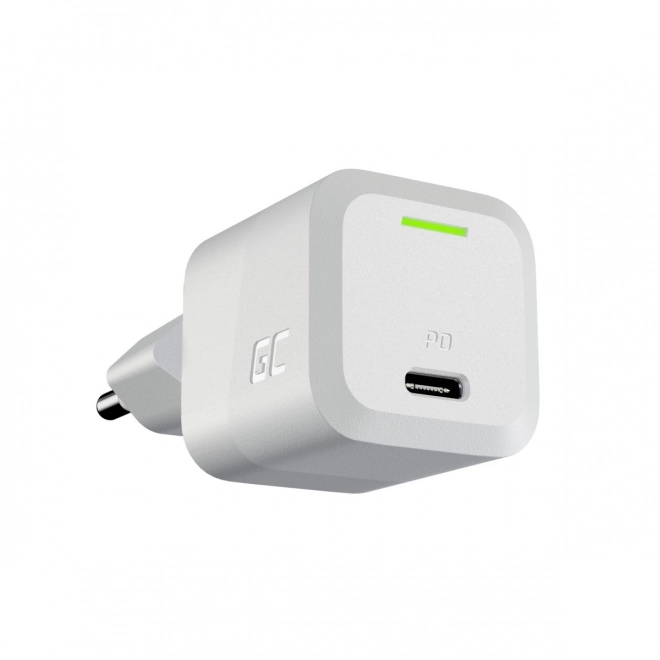 Fehér GC PowerGaN 33W USB-C gyorstöltő