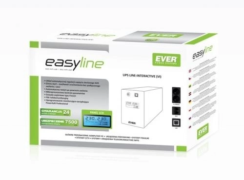 Easyline 650 avr usb szünetmentes tápegység