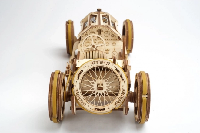 Mechanikus 3D Puzzle U-9 Grand Prix Autó - UGEARS