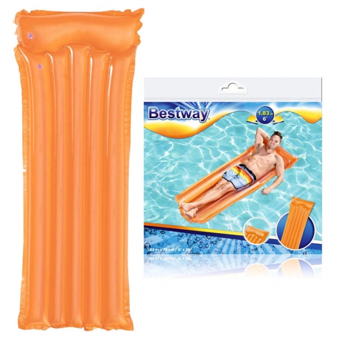 Bestway felfújható strandmatrac 183 x 76 cm – narancssárga