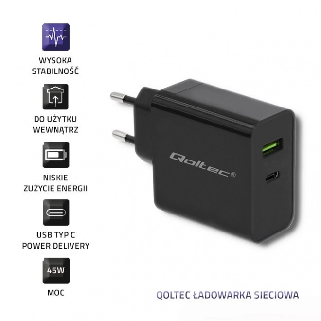 Hálózati töltő 45W USB C PD