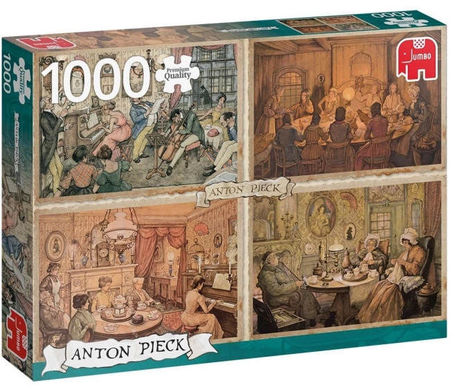 Jumbo nappali találkozó puzzle, 1000 darabos