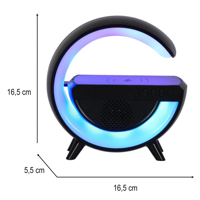 Led rgb lámpa és indukciós töltő rádióval