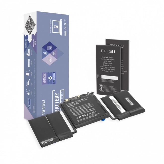 Baterie MacBook Pro 13-hoz MITSU