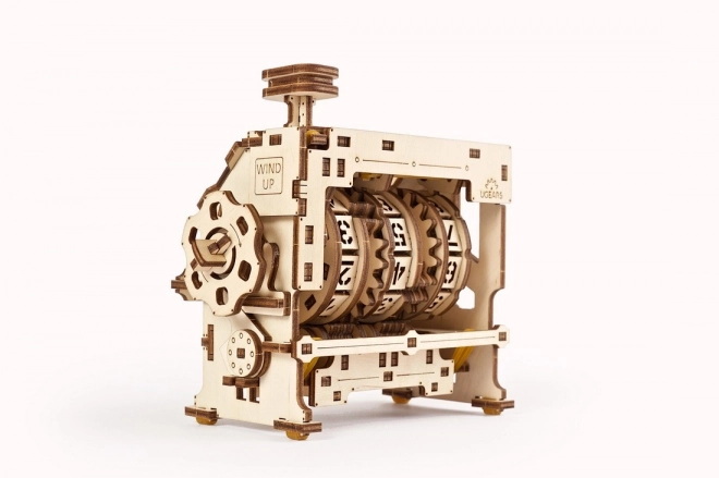 Ugears fából készült 3D mechanikus puzzle STEM számláló