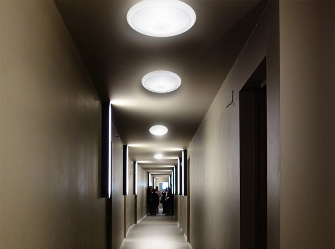 Led plafon 12W mozgásérzékelővel - pir technológia
