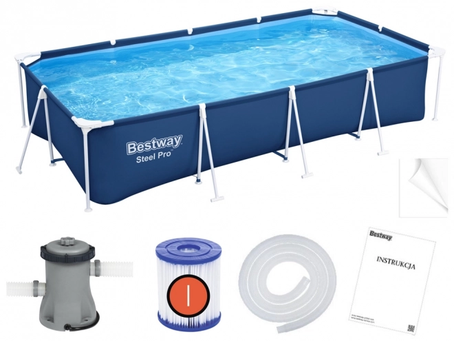 Bestway 400x211x81cm családi medence