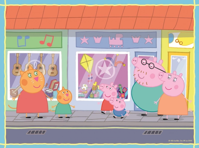 Peppa Pig Puzzle és Memóriajáték csomag