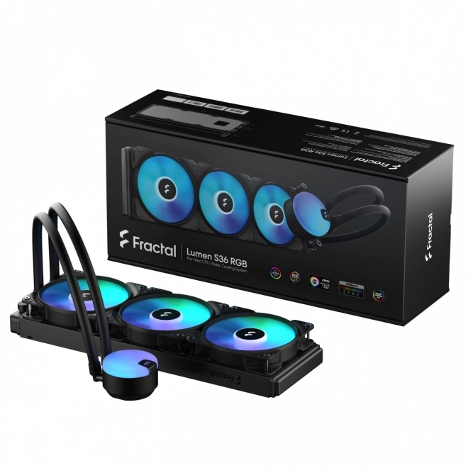Lumen S36 RGB vízhűtés