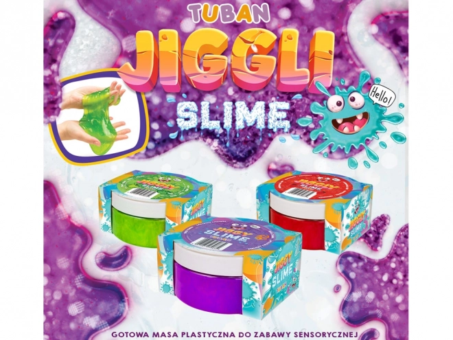 Piros Eper Jiggly Slime 500g