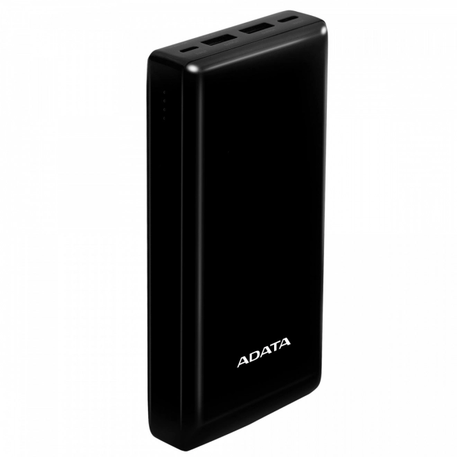 C20 20000mAh fekete powerbank USB-C csatlakozóval