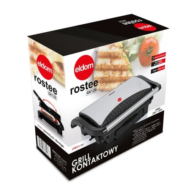 Eldom kontakt grill GK120 ROSTEE