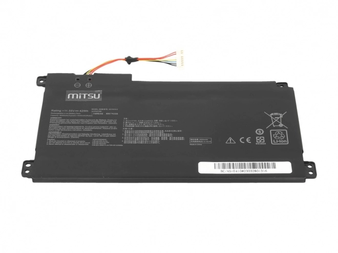 Asus hordozható számítógép akkumulátor MITSU 3550 mAh
