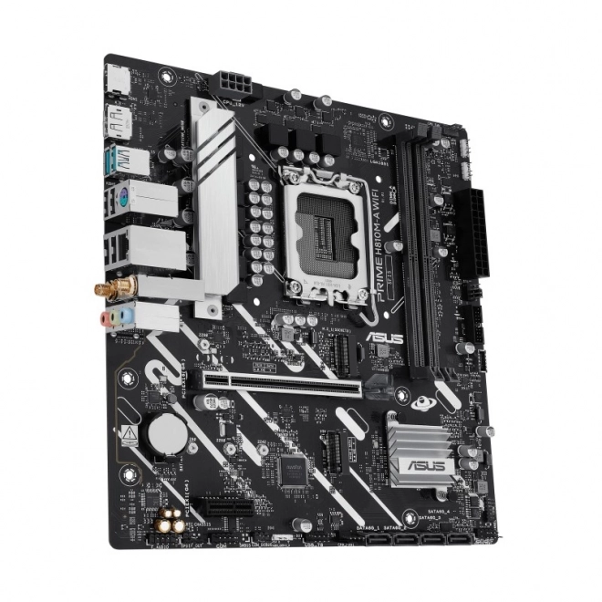 Alaplap ASUS PRIME H810M-A WiFi mATX USB-C-vel és DDR5-tel