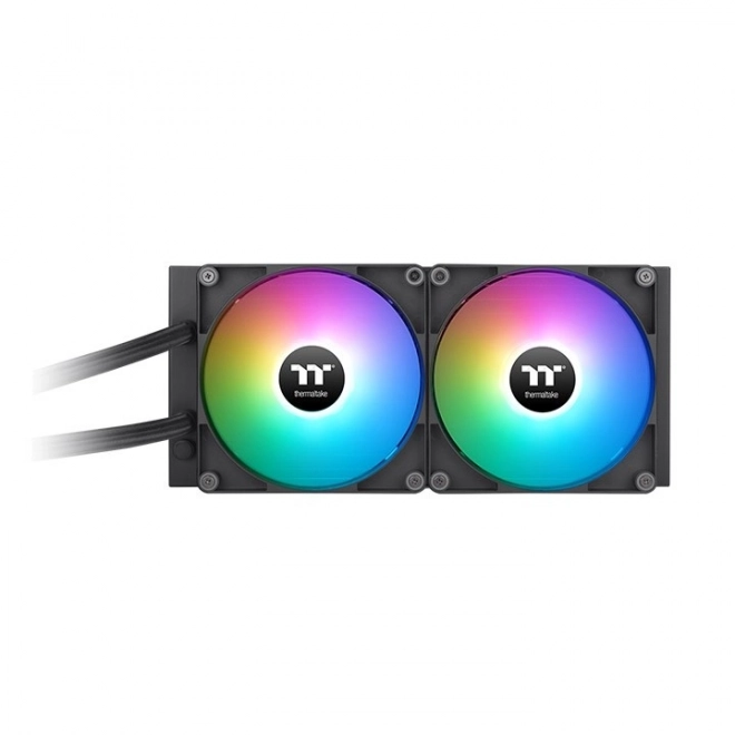 Thermaltake TH280 V2 ARGB vízhűtés réz CPU blokkal és két 140 mm-es ventillátorral