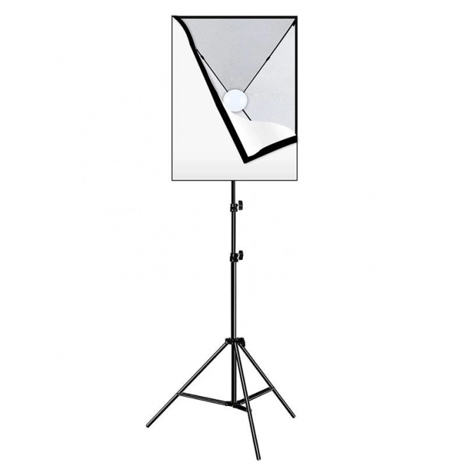 stúdió készlet softboxszal 50x70 cm és LED izzó - Puluz