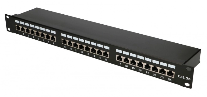 24 portos FTP Patch Panel CAT5E - Extralink