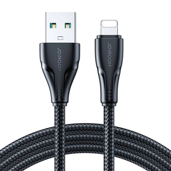 Joyroom gyors USB-A - Lightning töltő- és adatkábel, 2 m fekete