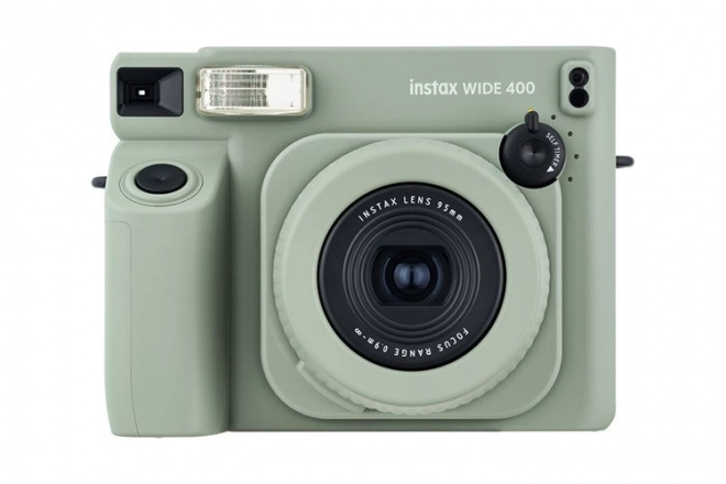 Zöld Instax fényképezőgép