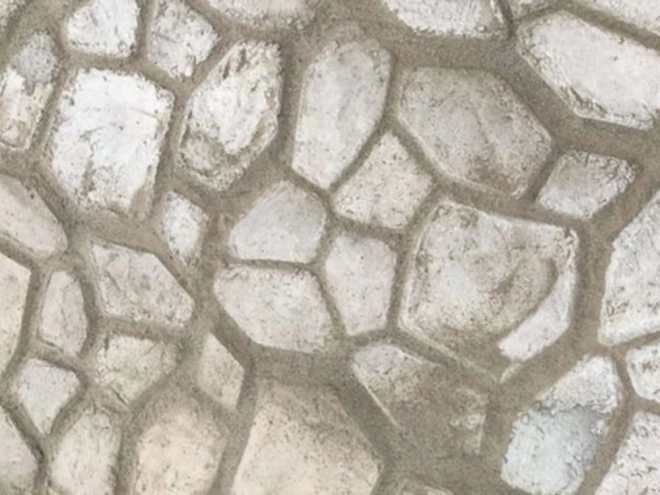 Újrahasználható betonkő öntőforma macskafej mintával