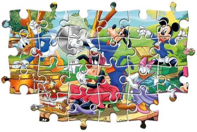 Mickey és barátai 2x60 darabos puzzle