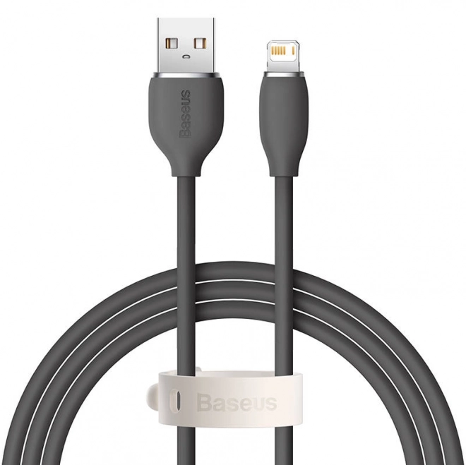 Baseus USB Lightning gyorstöltő kábel 2,4A 1,2m fekete