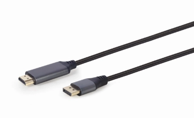 DisplayPort - HDMI átalakító kábel 1.8m