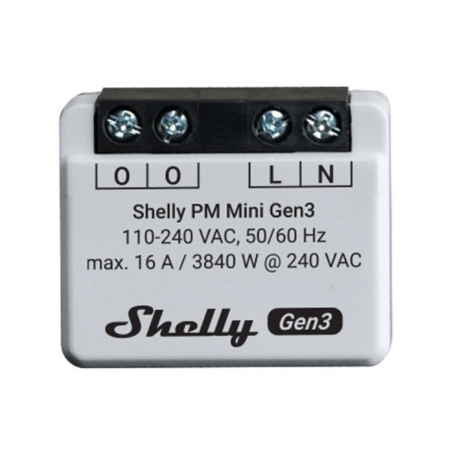 Energiamegfigyelő Shelly PM Mini Gen3