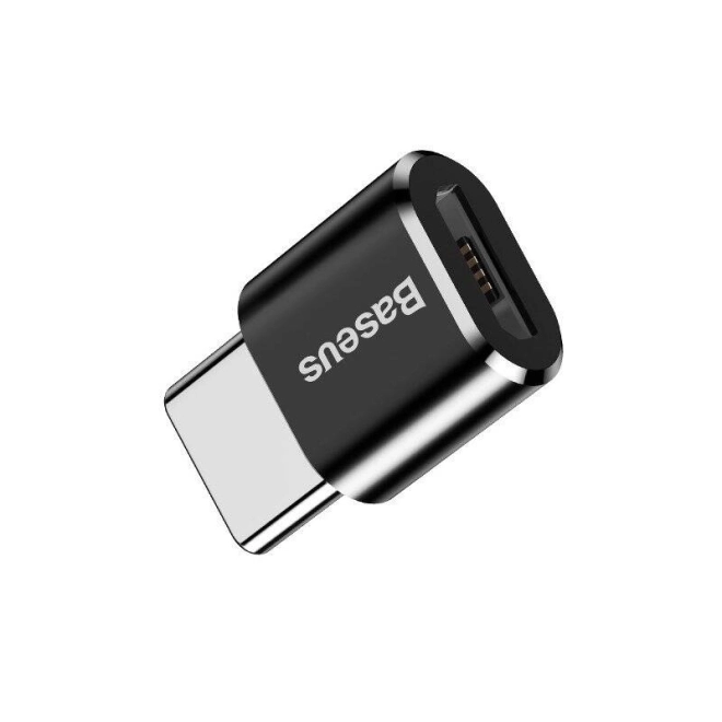 adapter micro usb usb-c fekete