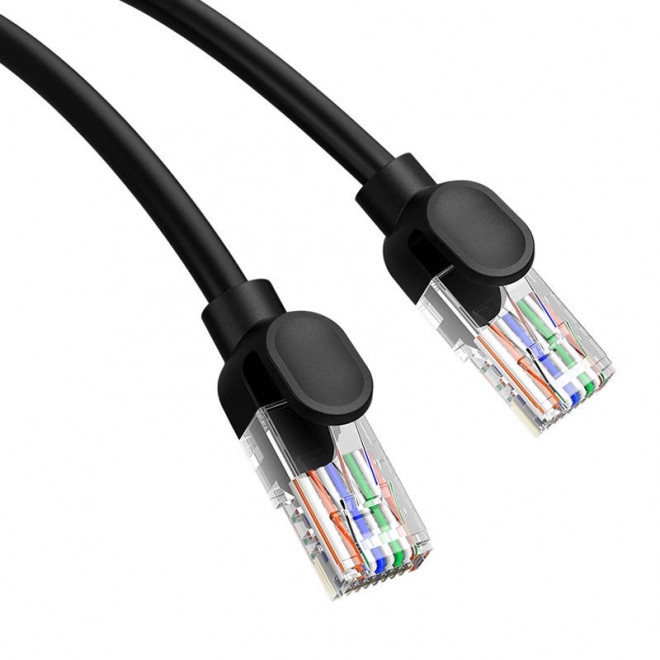 Baseus Ethernet kábel CAT5, 5 m, Fekete